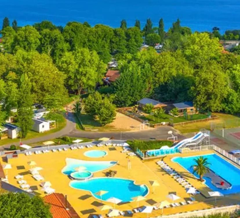 Mobil Home 6 Personnes Camping 4* Mimizan Aureilhan  Exteriör bild